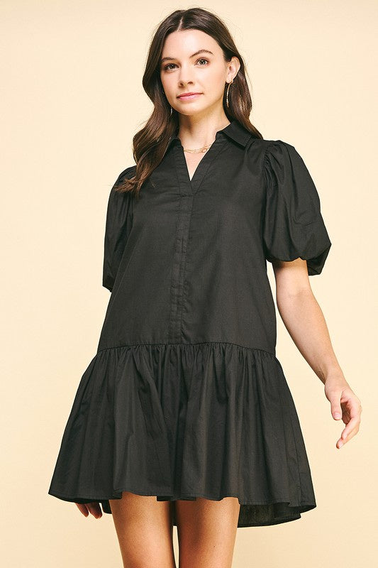 Stay Classic Mini Shirtdress