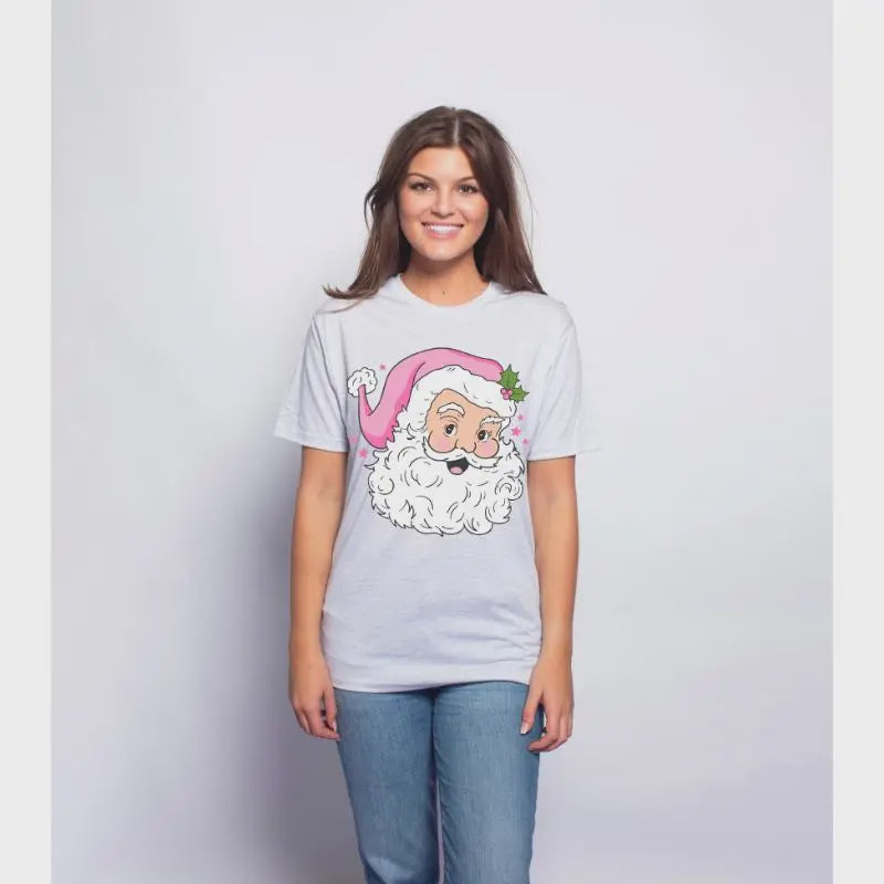 Blushing Santa T-shirt