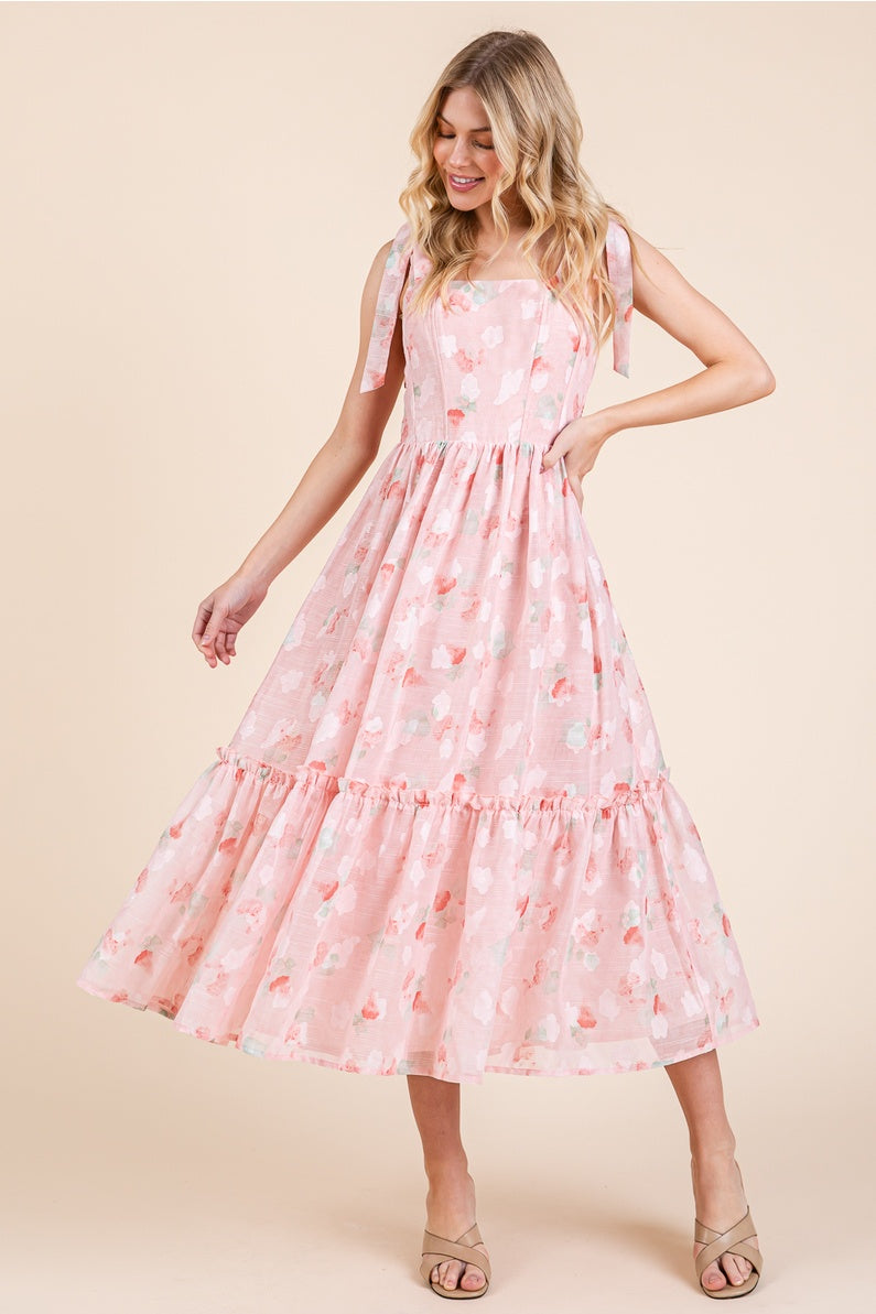 Blossom Breeze Midi Dress