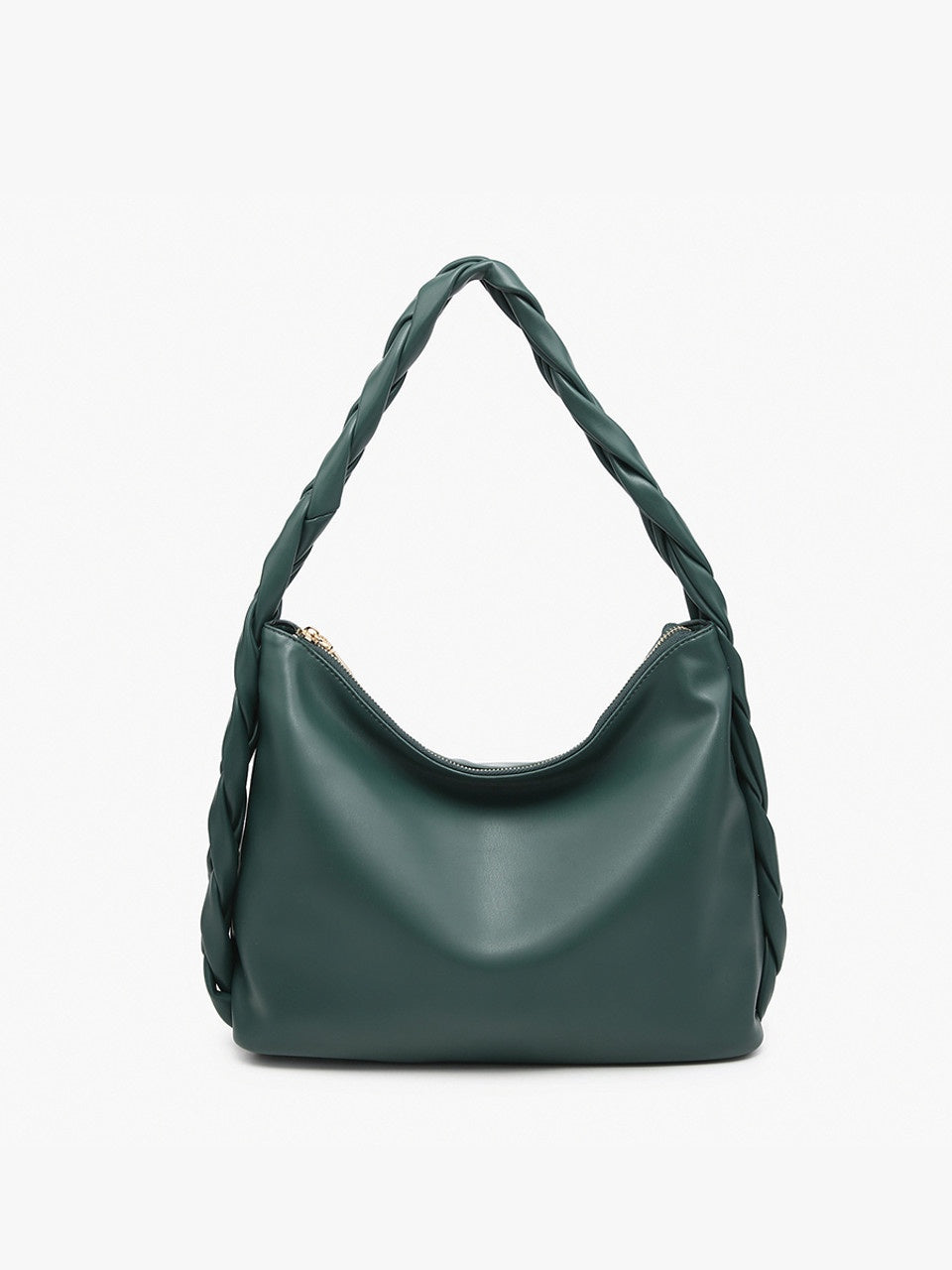 Delilah Knotted Hobo Bag - Dark Olive