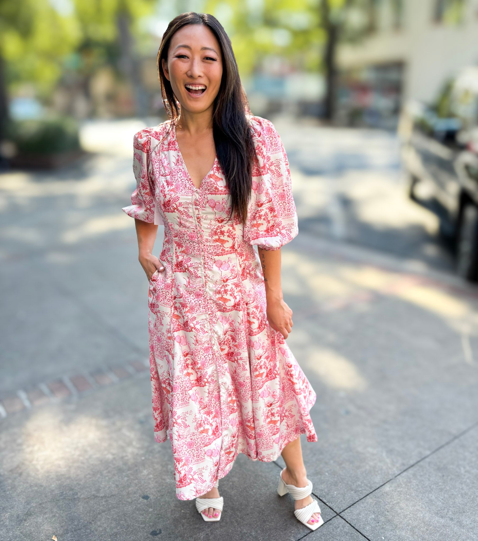 Dreaming Days Midi Dress