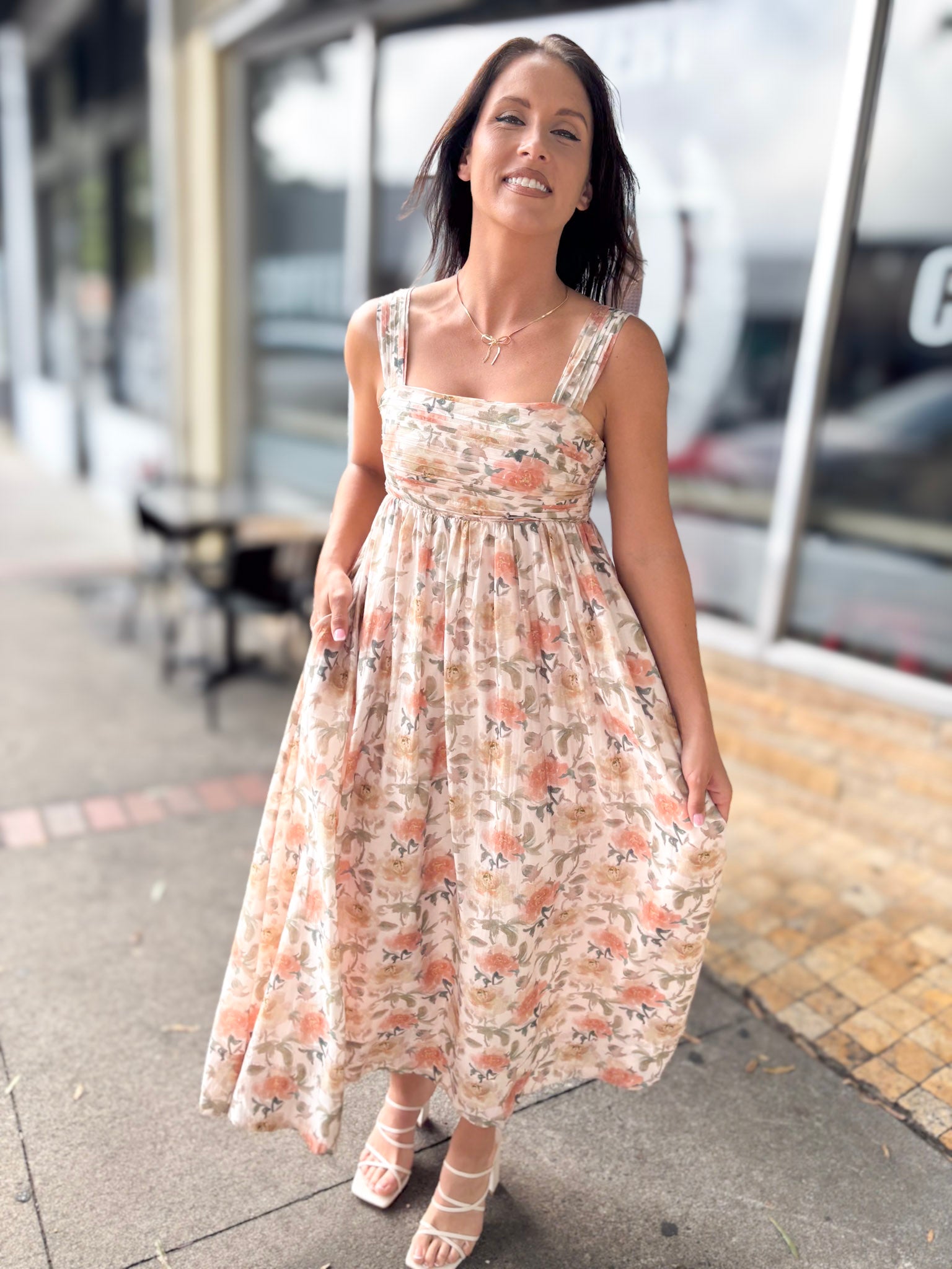 Classically Cute Midi Dress