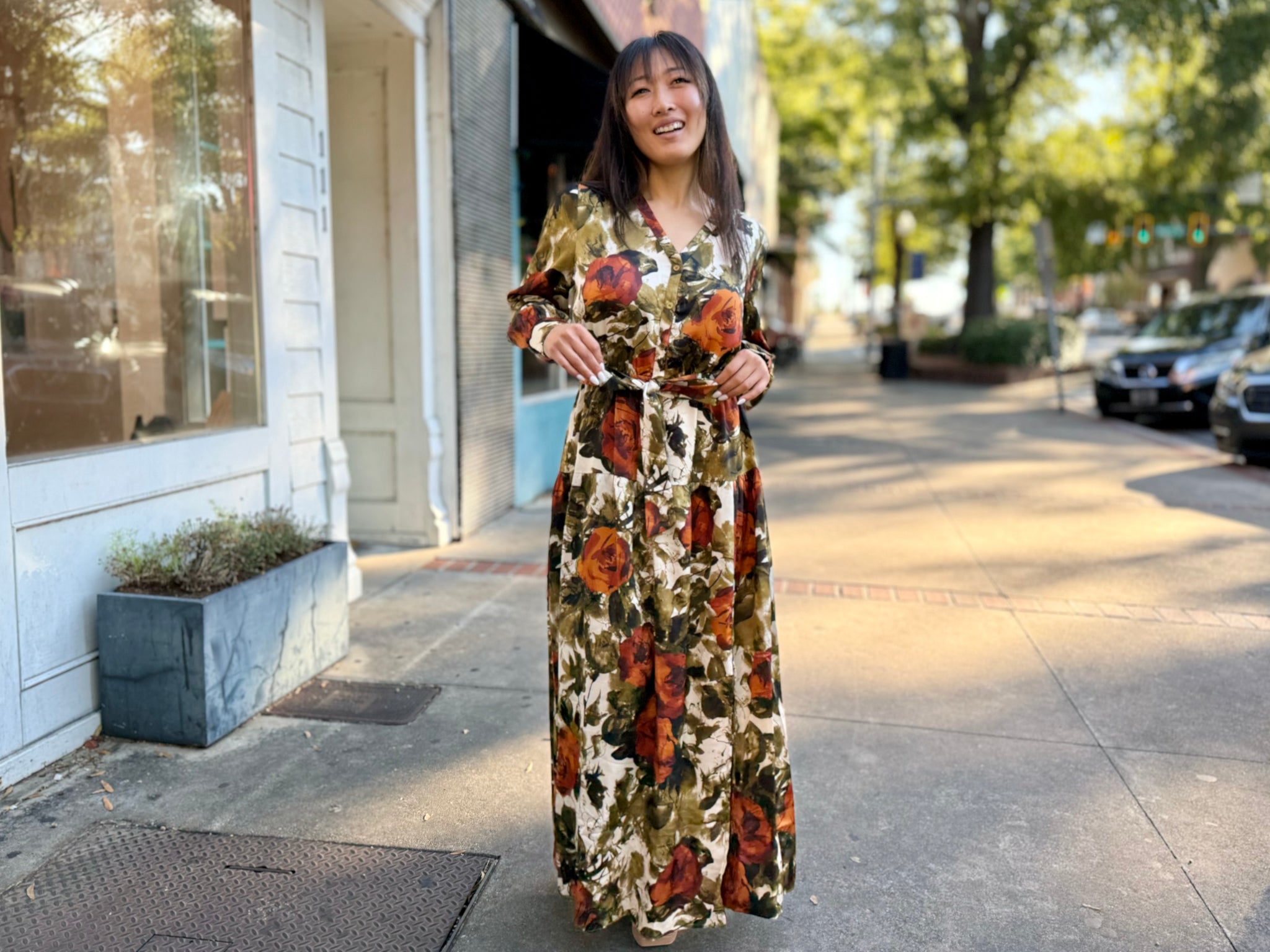 Rose Muse Maxi Dress