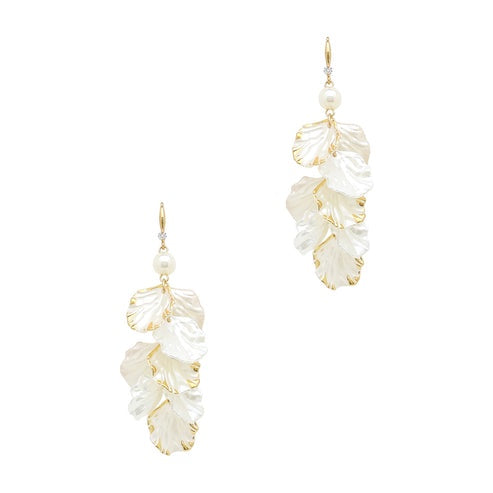 Elegant Pearlized Drop Earrings