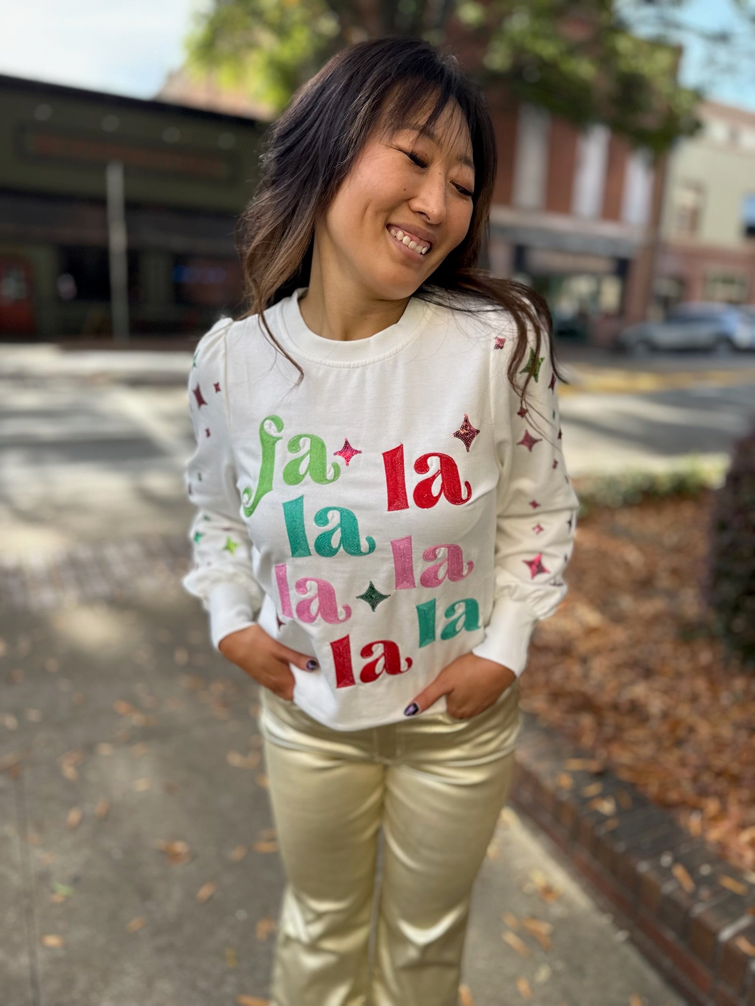 Fa La La Sweatshirt