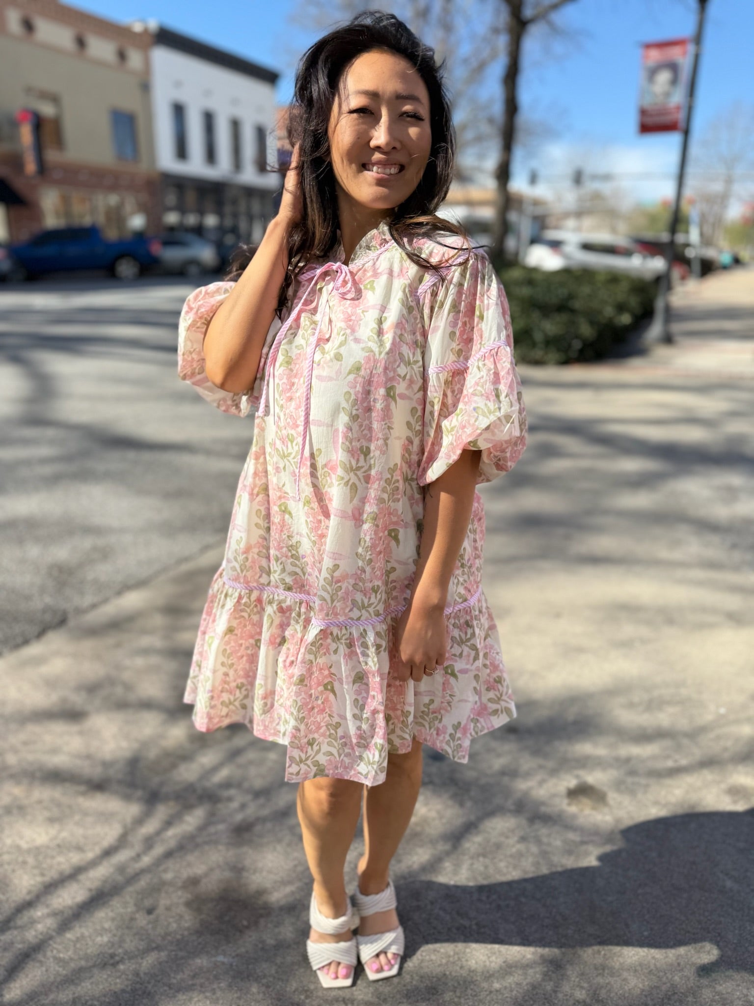 Blossom Breeze Mini Dress