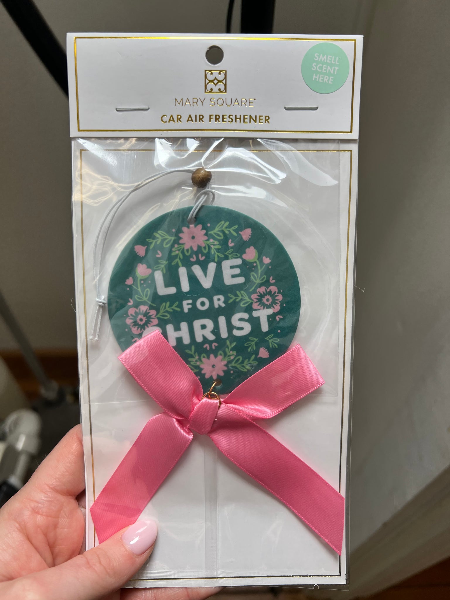 Air Freshener-Live For Christ