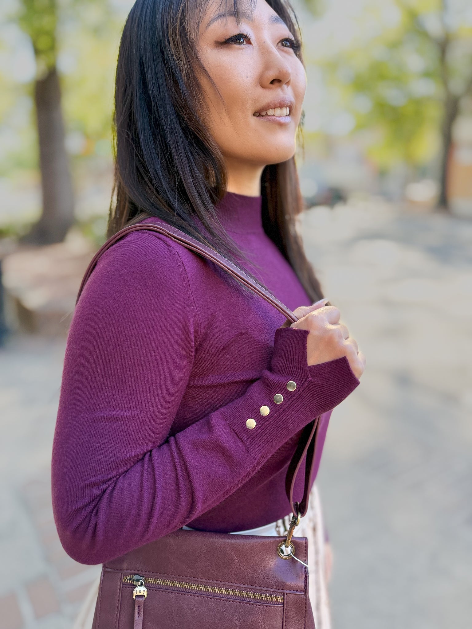 Plum Perfection Sweater