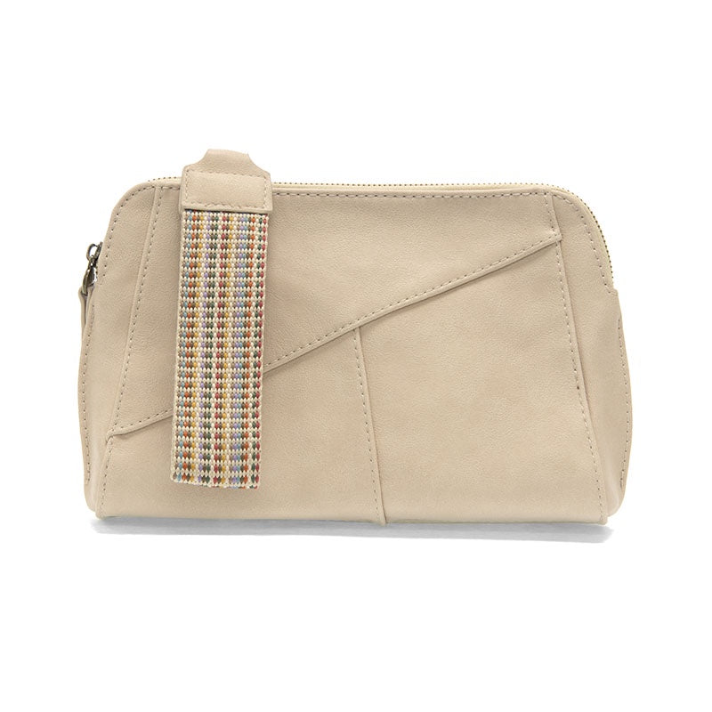 Gigi Crossbody with Woven Wristlet Strap - Cotton