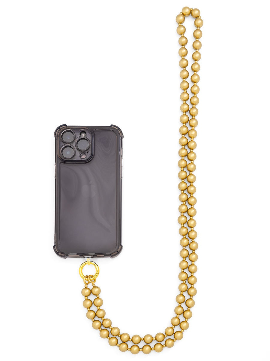 Sleek Metal Crossbody Lanyard