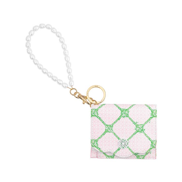 Butterfly Trellis Snap Card Case