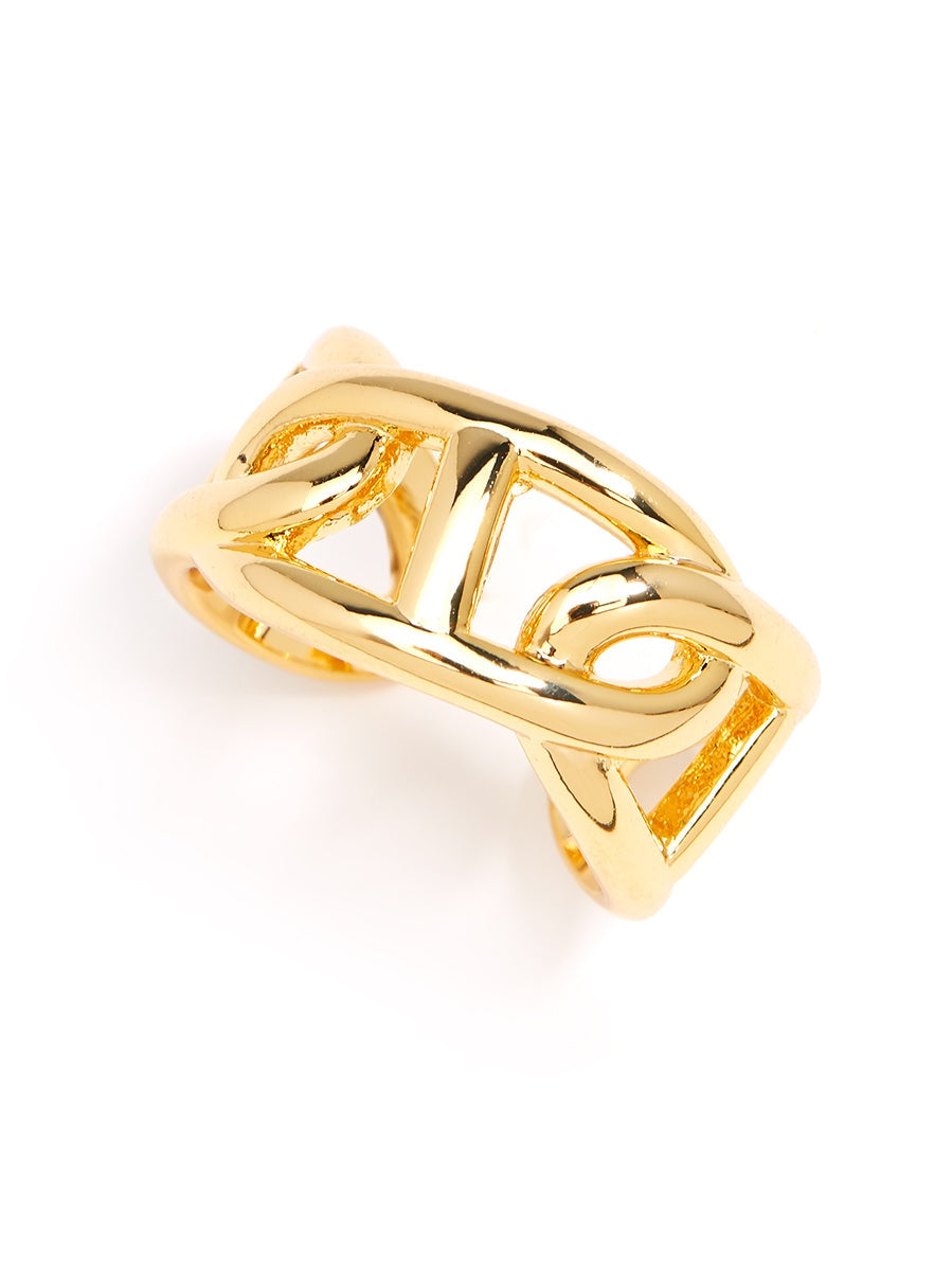 Elysian Curved Mariner Ring